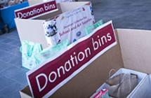 Donation bins