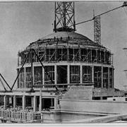 Great Dome construction 1916, courtesy of the MIT Museum