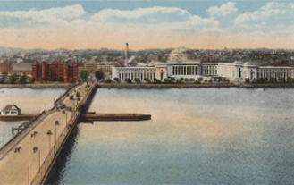 The Charles river and MIT buildings, By Mason Brothers & Co, Boston, Massachusetts [Public domain], via Wikimedia Commons